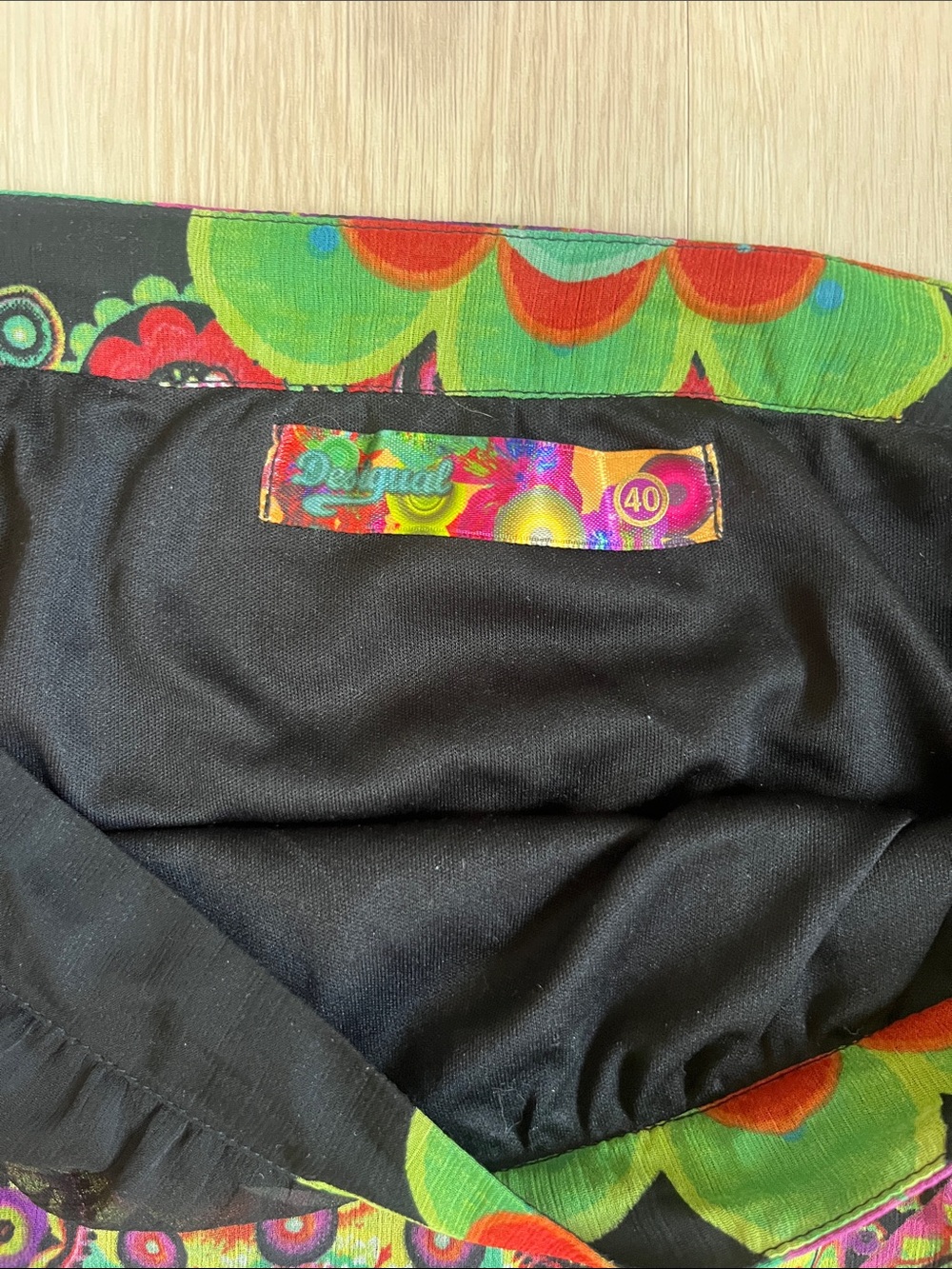 Desigual Flowy Chiffon Floral Maxi Skirt - Women's Size 40 - Picture 2 of 3